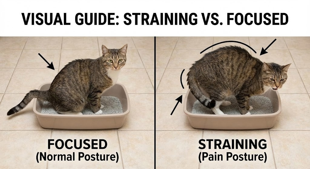 Visual Guide: Is He Straining or Just Focused?
