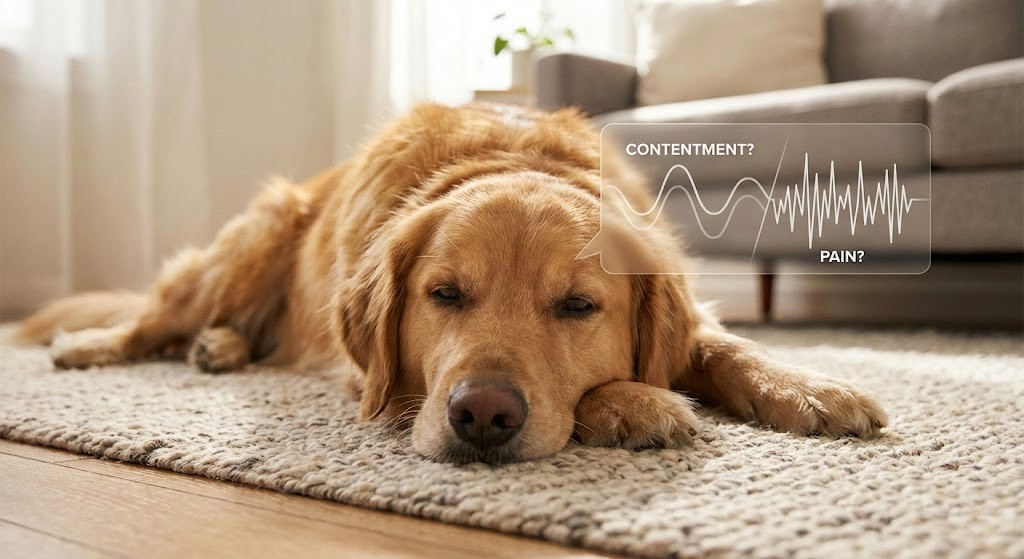 Dog Grunting When Lying Down: Contentment or Signs of Discomfort?